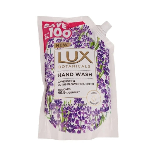LUX HANDWASH REFIL LAVENDER 450ML
