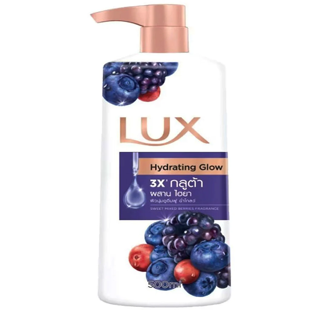 LUX HYDRATING GLOW BODY WASH 500ML