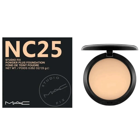 MAC Studio Fix Powder Plus Foundation NC25 15g | 2-in-1 Powder Foundation