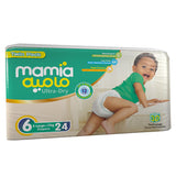 MAMIA TWIN PACK 6 E-LARGE DAIPERS 24PCS