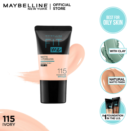 MAYBELLINE FIT ME FOUNDATION 155 IVORY 18ML