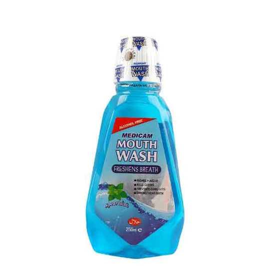 MEDICAM SPEARMINT MOUTH WASH 250ML