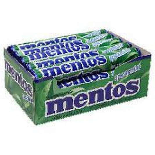 MENTOS ROLL SPEARMINT 14P 24S