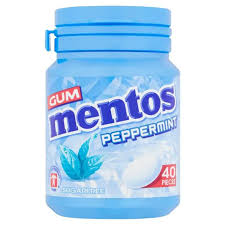 MENTOS GUM PEPPERMINT 40PCS 56G