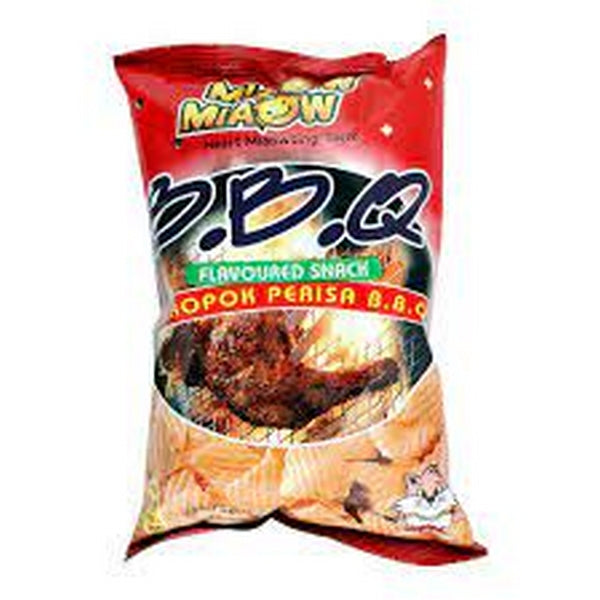 MIAOW MIAOW BBQ FLAVORED SNACKS 60G