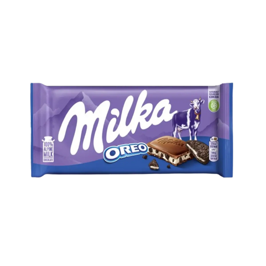 MILKA OREO CHOCOLATE 90G