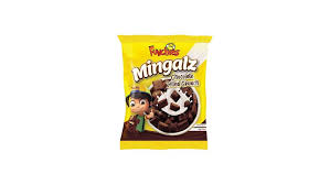 MINGALS CHOCOLATE FILLED CRUNCH POUCH 125G