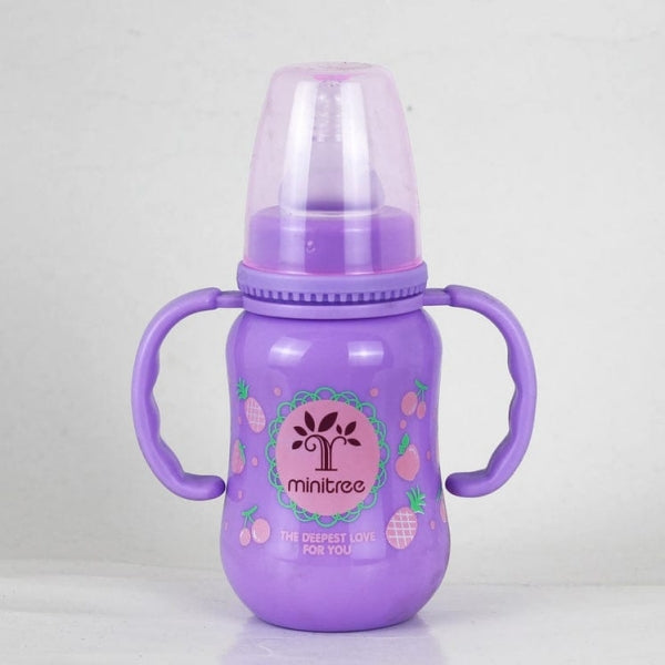 MINITREE FEEDING BOTTLE WITH HANDLE 3M+ 150ML ZR-650A1