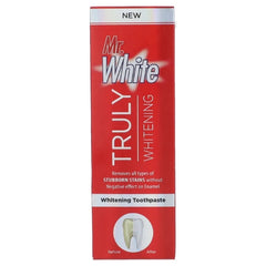 MISTER WHITE TRULY WHITENING TOOTH PASTE RED 40GM