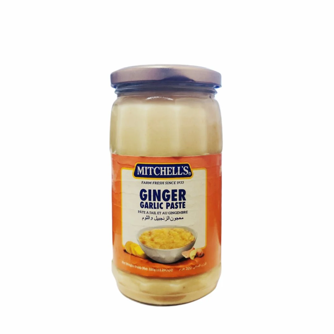 MITCHELLS GINGER GARLIC PASTE 320G JAR