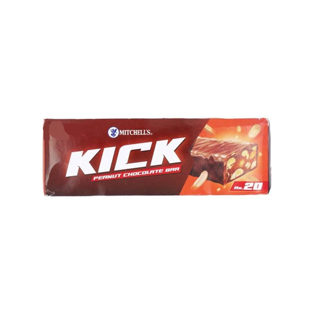 MITCHELLS KICK PEANUT CHOCOLATE BAR 20G
