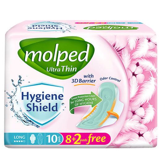 MOLPED ULTRA THIN WITH 3D BARRIER LONG 10PADS
