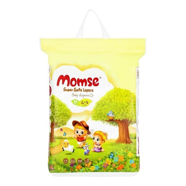 MOMSE BABY DAIPER L-4 MAXI 72PCS