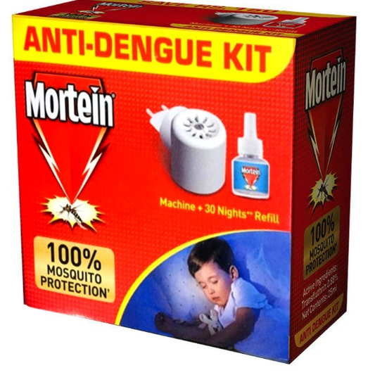 MORTEIN ANTI DENGUE KIT REFIL PLUS MACHINE