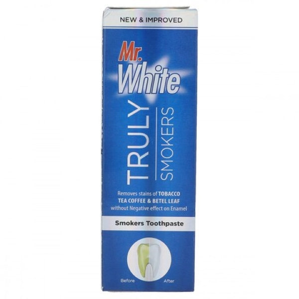 MR WHITE TRULY SMOKERS TOOTH PASTE 70GM