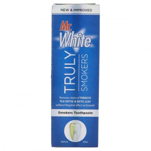 MR WHITE TRULY SMOKERS TOOTH PASTE 70GM