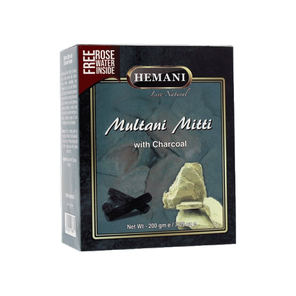 MULTANI MITTI WITH CHARCOL 200GM