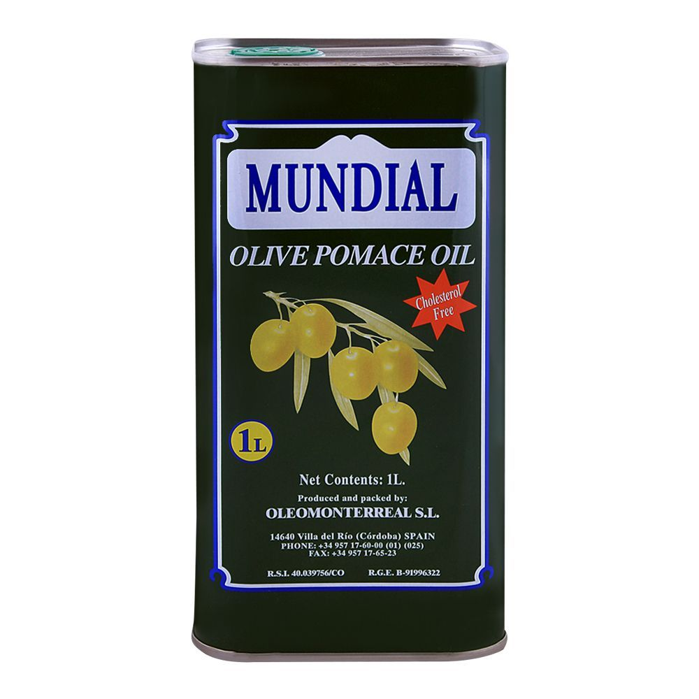MUNDIAL OLIVE POMACE OIL 1 LITER