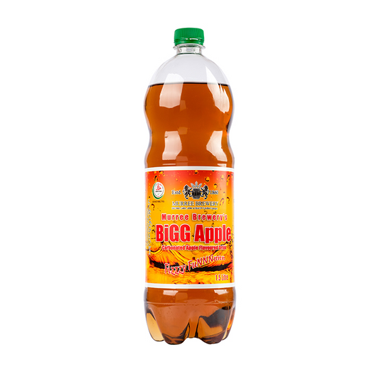 MURRE BREW BIG LYCHEE CARBONATED DRINK 1.5 LITR