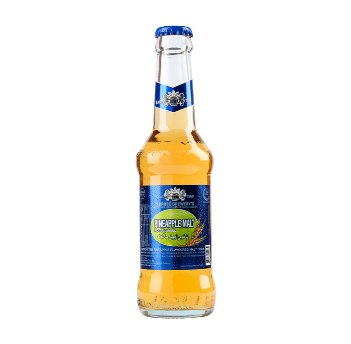 MURREE PINEAPPLE MALT CARBONATED DRINK 250ML