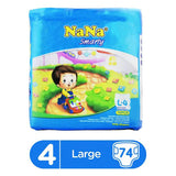 NANA MEGA LARGE DIAPER 74PCS