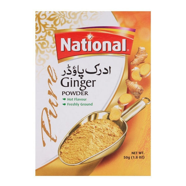 NATIONAL GINGER POWDER 50GM