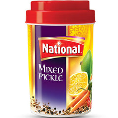 NATIONAL PICKLE MIXED IN OIL JAR 1KG