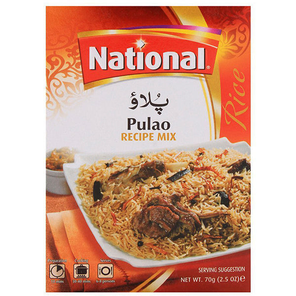 NATIONAL PULAO MASALA MIX 70GM