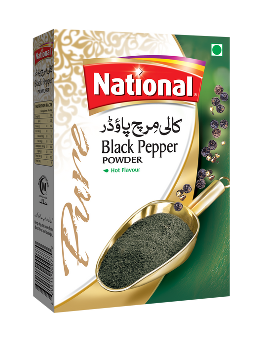 NATIONAL BLACK PEPPER POWDER 50G