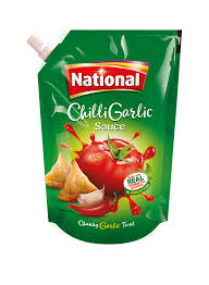 NATIONAL CHILLI GARLIC SAUCE 400G
