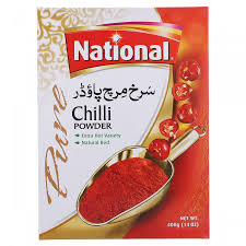 NATIONAL CHILLI POWDER RED 400G