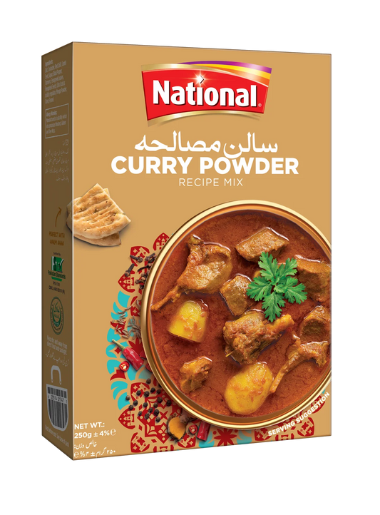 NATIONAL CURRY POWDER RECIPE MIX 250G