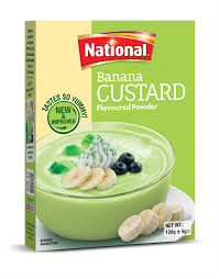 NATIONAL CUSTARD BANANA 120GM