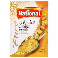 NATIONAL GINGER POWDER 50G