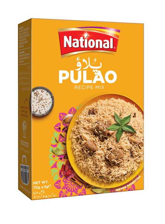 NATIONAL YAKHNI PULAO 70G
