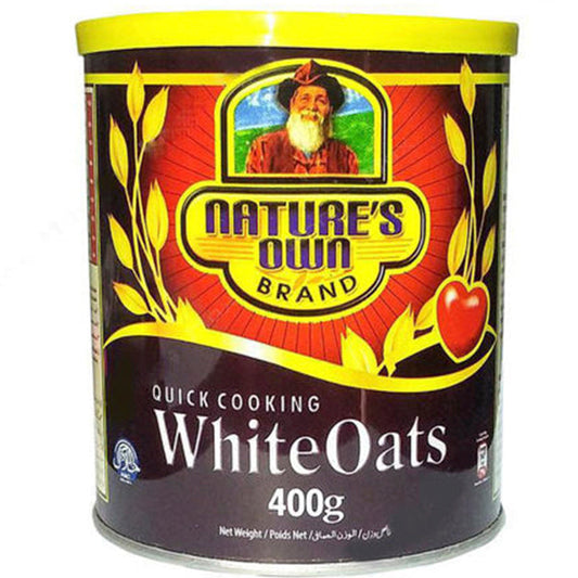 NATURES WHITE OAT 400G