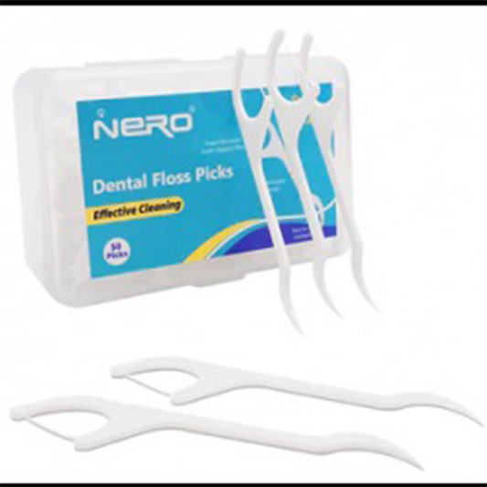 NERO DENTAL FLOSS PICKS 50PCS