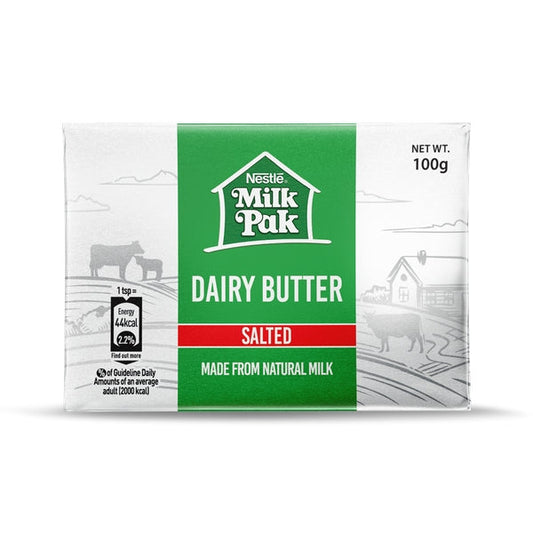 NESTLE MILK PAK DAIRY BUTTER SALTED 100G