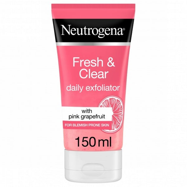 NEUTROGENA PINK GRAPEFRUIT FRESH & CLEAR DAILY EXFOLIATOR 150ML