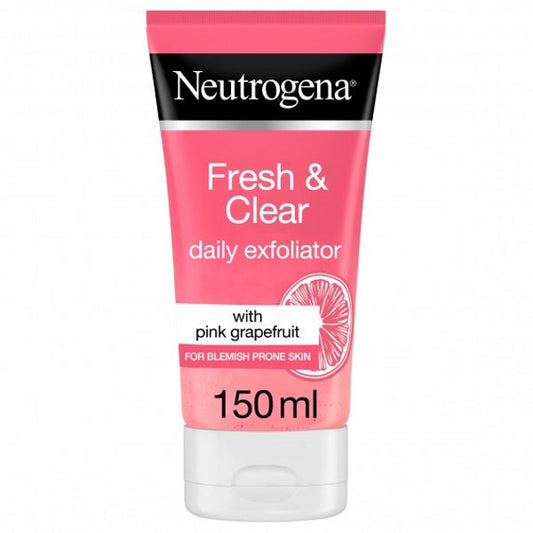 NEUTROGENA PINK GRAPEFRUIT FRESH & CLEAR DAILY EXFOLIATOR 150ML