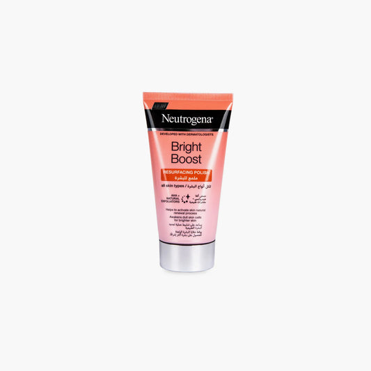 Neutrogena Bright Boost Resurfacing Polish 75ml Exfoliating Face Scrub for Glowing Skin