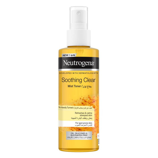 Neutrogena Soothing Clear Mist Toner 125ml Refreshing Facial Toner for Acne-Prone Skin