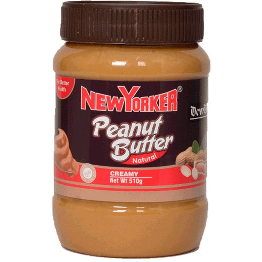 NEW YORKER PEANURT BUTTE NATURAL CREAMY 510G