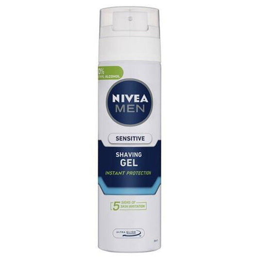 NIVEA MEN SENSITIVE SHAVING GEL 200ML