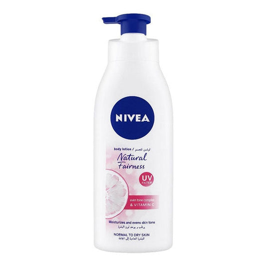 NIVEA NATURAL FAIRNESS UV FILTER BODY LOTION 400ML