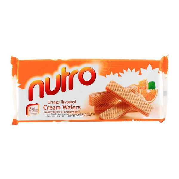 NUTRO KREME WAFERS ORANGE 150GM