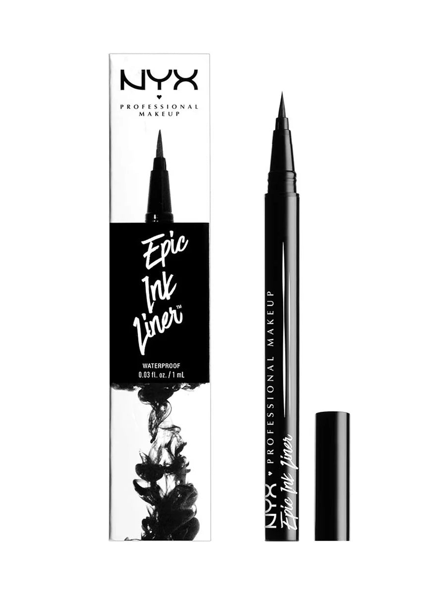 NYX Epic Ink Liner EIL01 Black 1ml | Waterproof Liquid Eyeliner