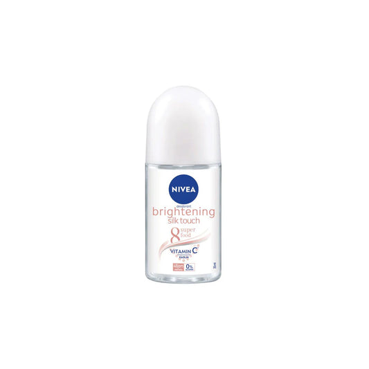 NIVEA BRIGHTENING SILK TOUCH ROLL ON 50ML