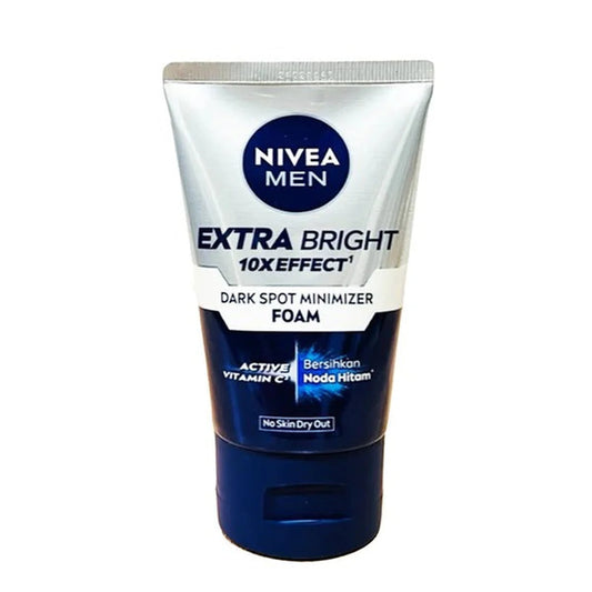 NIVEA MEN EXTRA BRIGHT 10X EFFECT DARK SPOT MINIMIZER SCRUB WASH 100ML