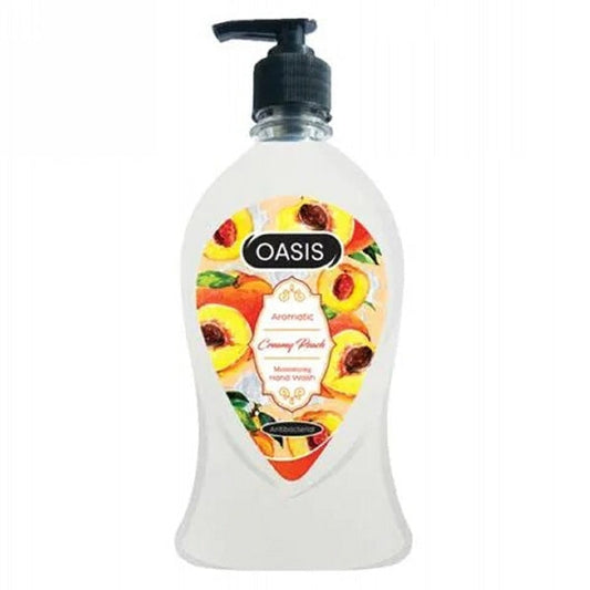 OASIS HADN WASH CREAMY PEACH  500ML